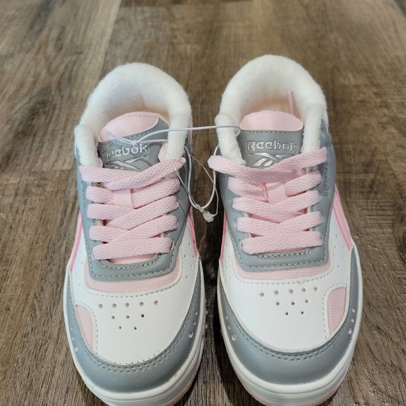 Reebok Kids Pink and Gray Sneakers - Picture 2 of 6